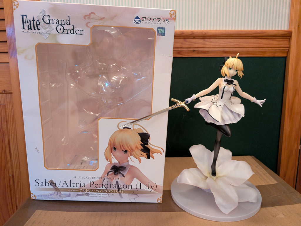 Fate/Grand Order - Altria Pendragon - 1/7 - Saber, (Lily) (Aquamarine) - w/ box