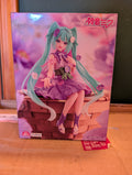 Hatsune Miku - Flower Fairy - Noodle Stopper Figure - Purple Cosmos (FuRyu)