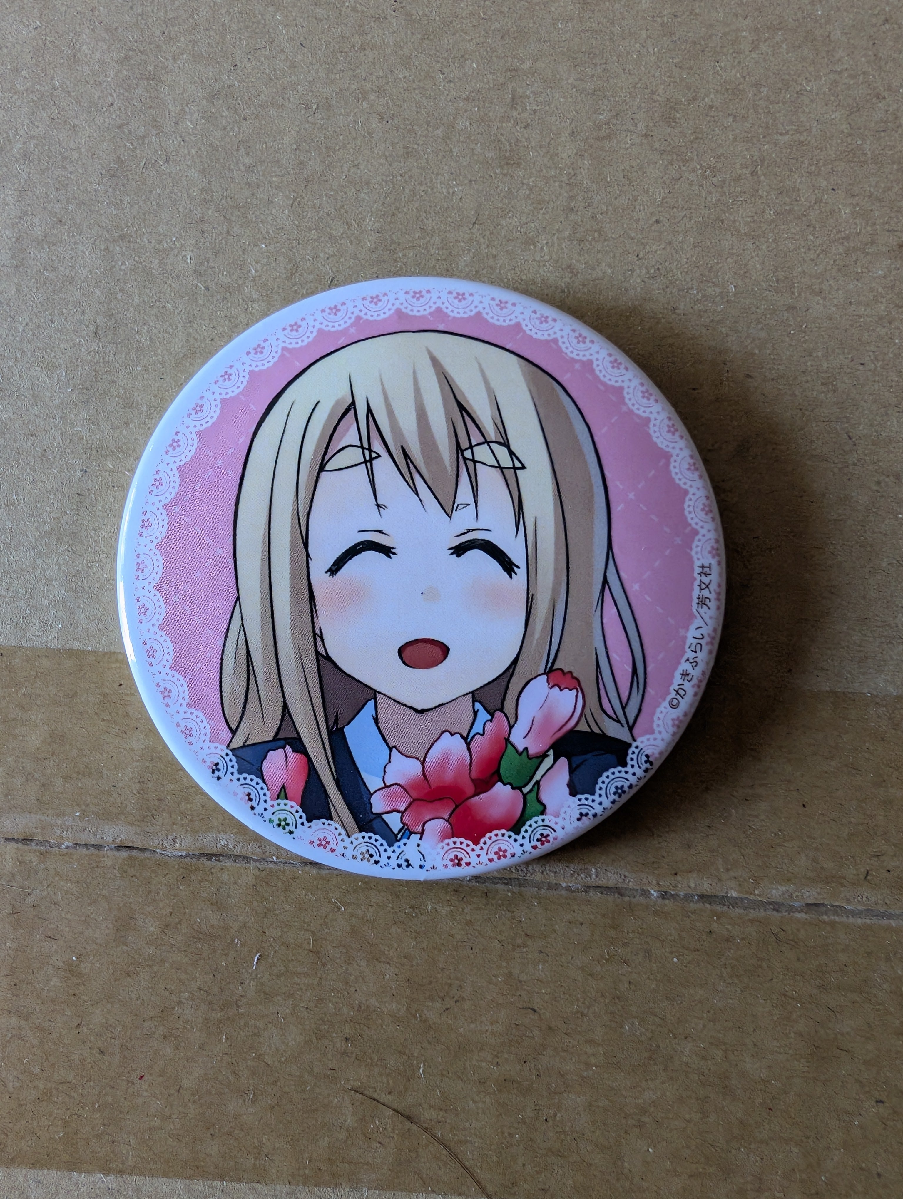 K-ON! - Kotobuki Tsumugi - Pin Smiling