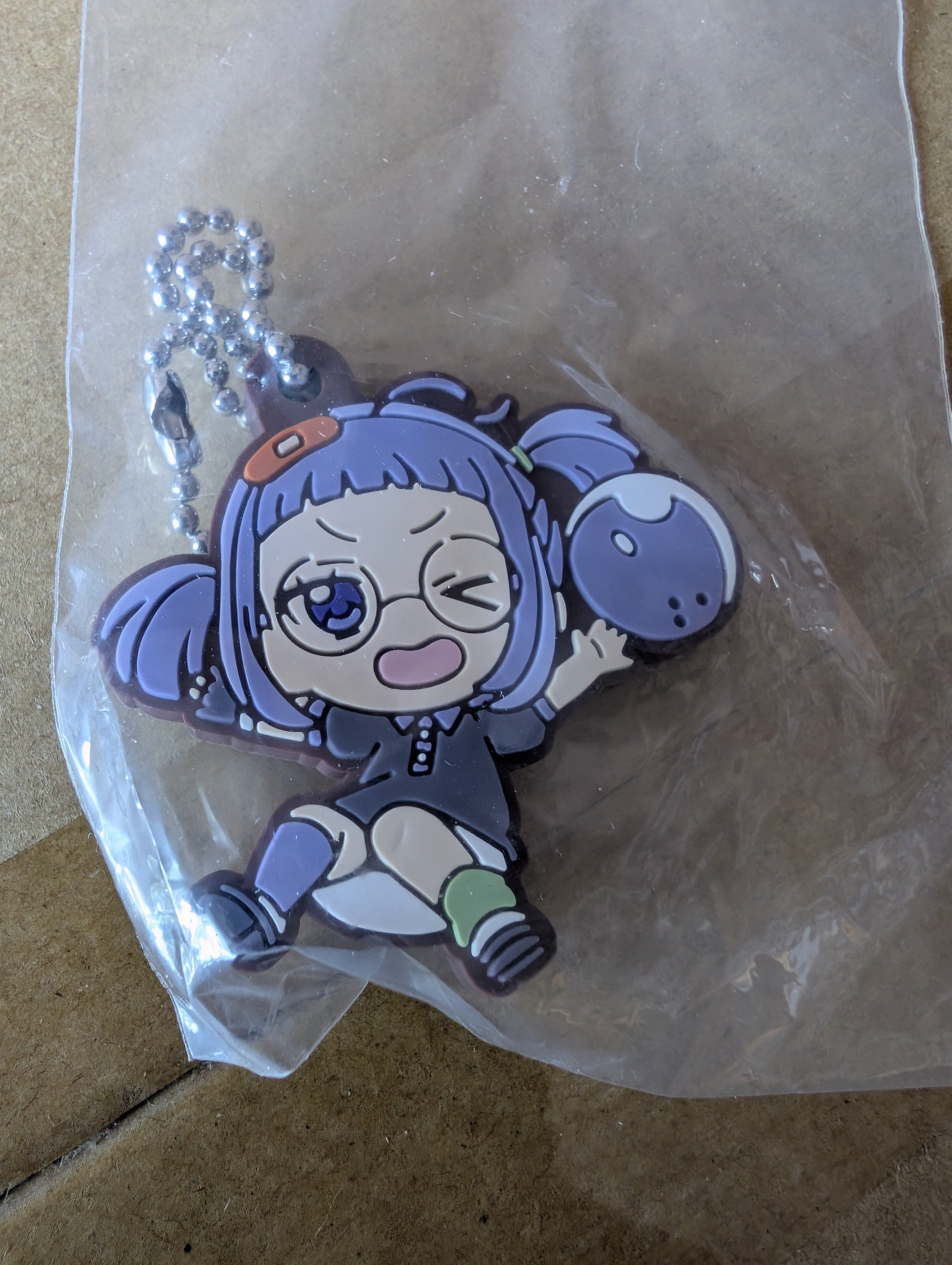 Turkey! - Nikaido Nanase - Rubber Mascot Keychain - Suttenkororin - Turkey! Suttenkororin Rubber Mascot Keyholder (Takara Tomy A.R.T.S)