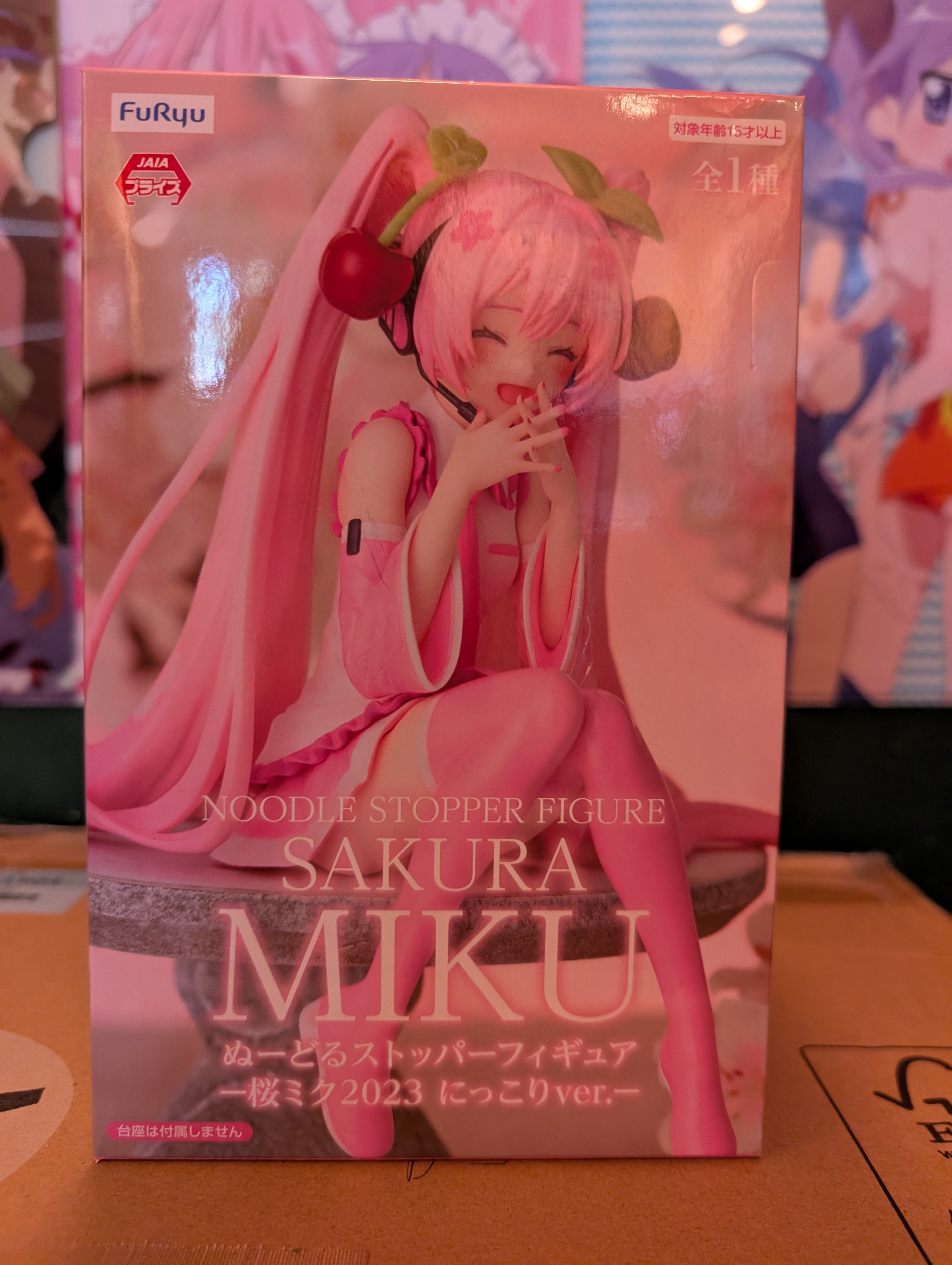 Vocaloid - Hatsune Miku - Noodle Stopper Figure - Sakura Miku 2023, Nikkori ver. (FuRyu)