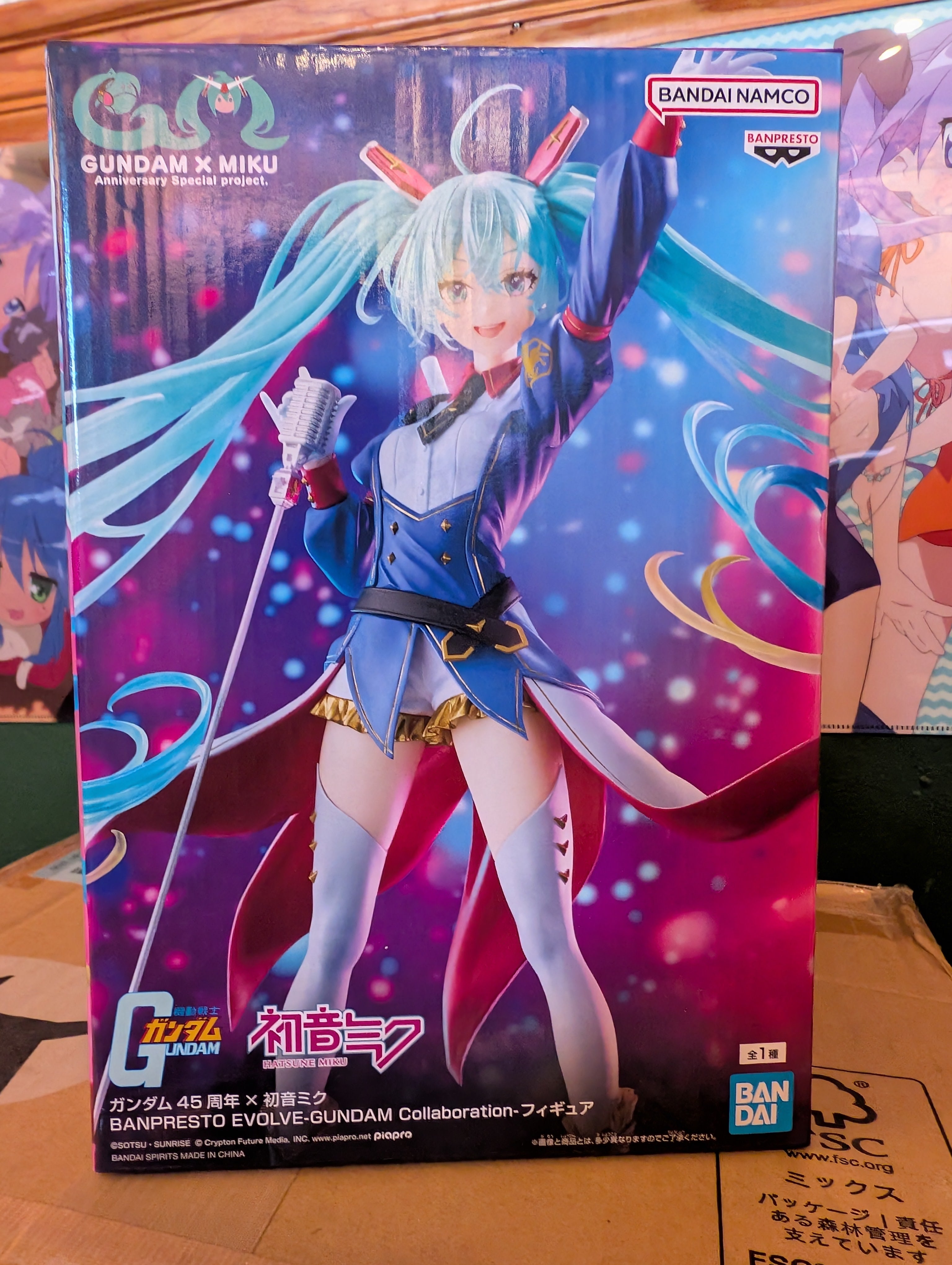 Gundam - Piapro Characters - Hatsune Miku - Banpresto Evolve - Gundam x Miku Anniversary Special Project (Bandai Spirits)