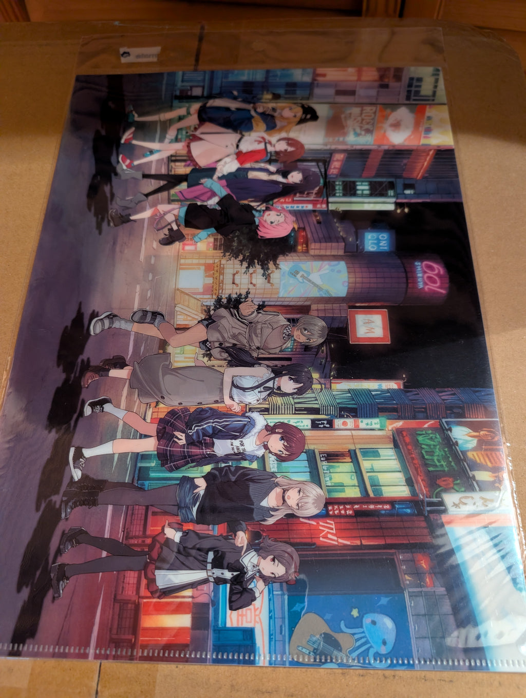 Girl Band Cry x Yoru no Kurage wa Oyogenai - Clear File
