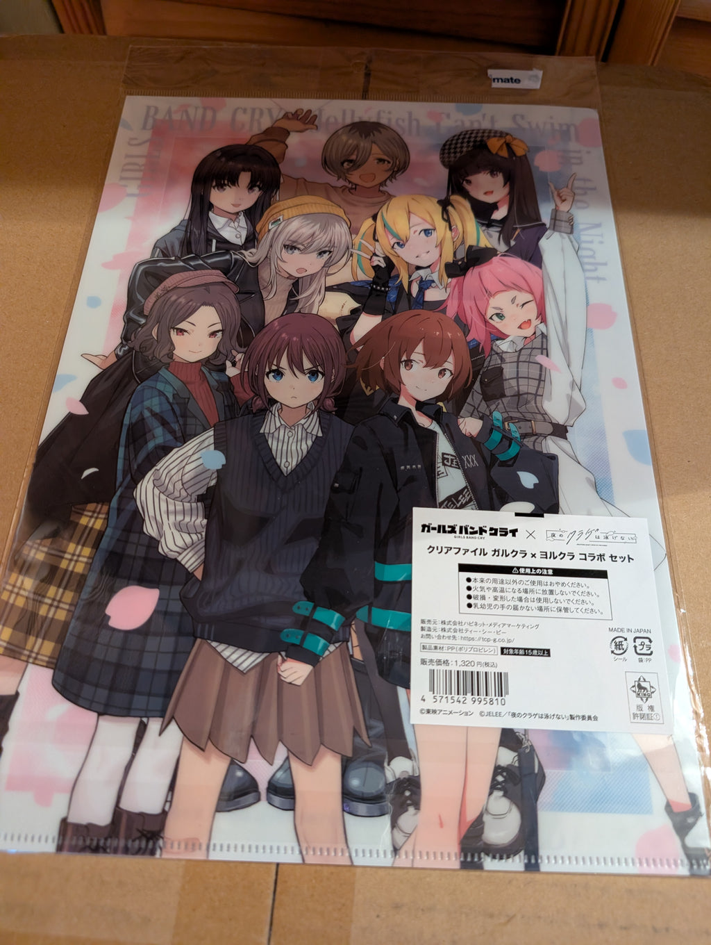 Girl Band Cry x Yoru no Kurage wa Oyogenai - Clear File