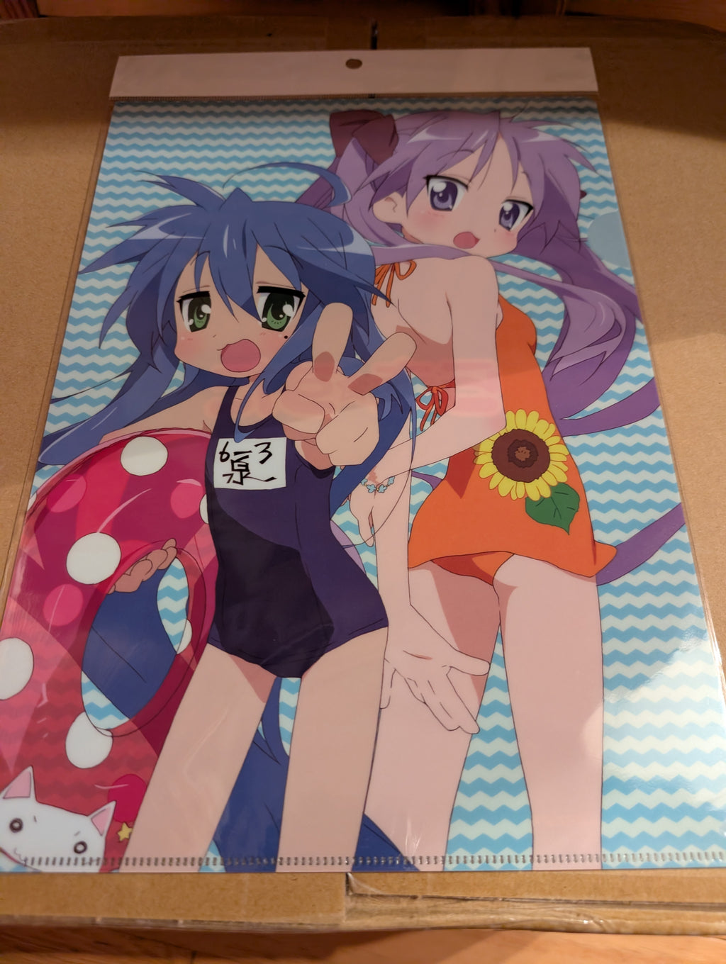 Lucky☆Star - Hiiragi Kagami - Izumi Konata - Clear File - Mizugi (M's, Matsumoto Shouji)