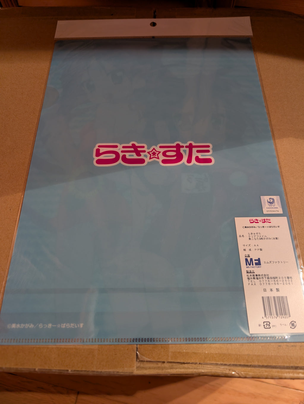 Lucky☆Star - Hiiragi Kagami - Izumi Konata - Clear File - Mizugi (M's, Matsumoto Shouji)