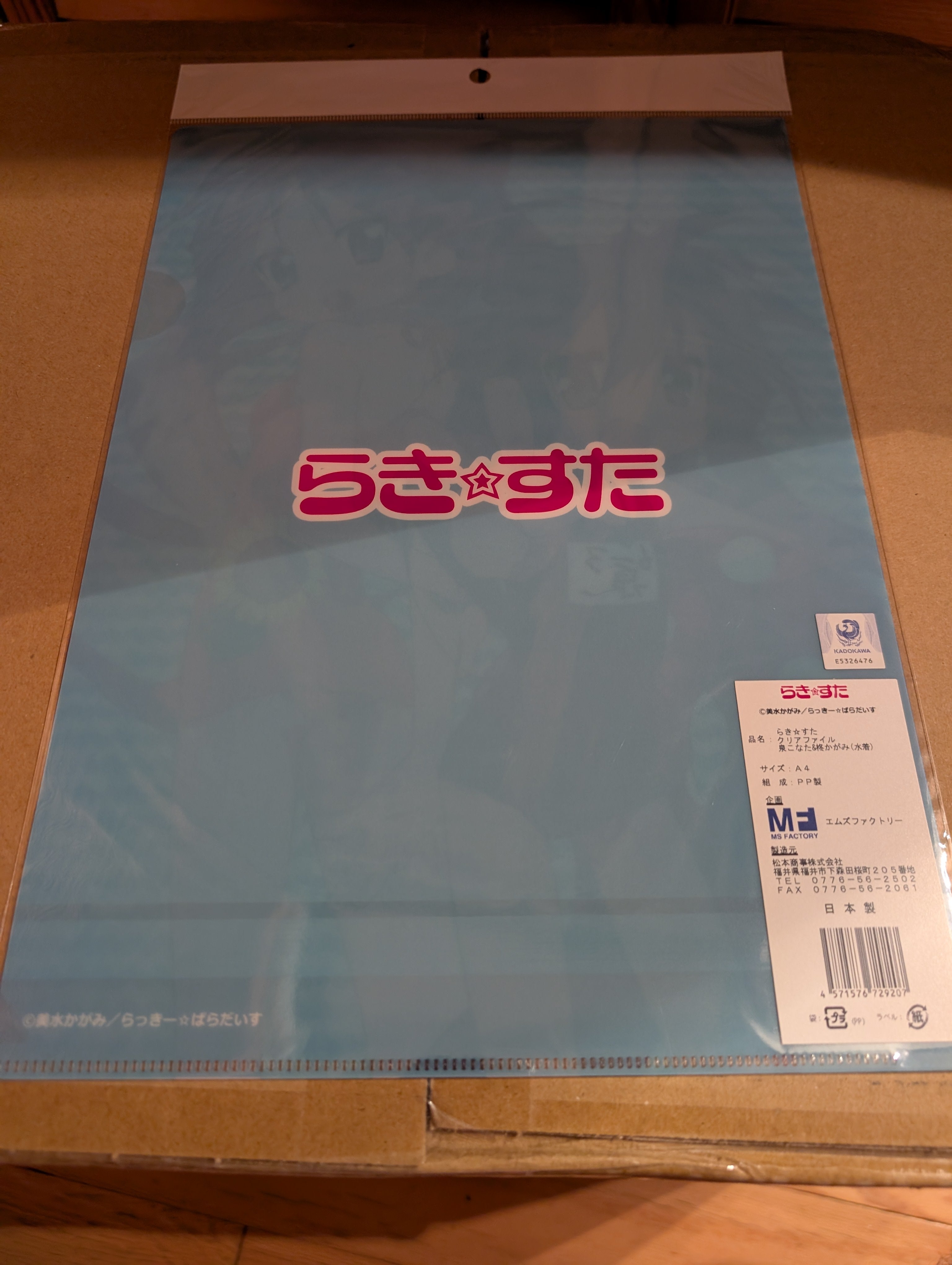 Lucky☆Star - Hiiragi Kagami - Izumi Konata - Clear File - Mizugi (M's, Matsumoto Shouji)