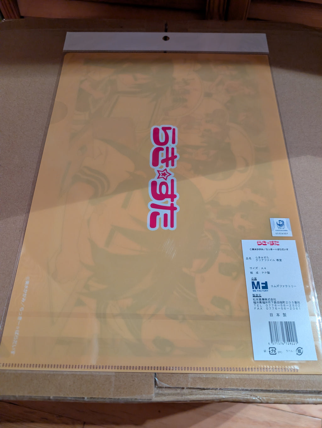 Lucky☆Star - Hiiragi Kagami - Hiiragi Tsukasa - Izumi Konata - Clear File - Kyoushitsu (M's, Matsumoto Shouji)