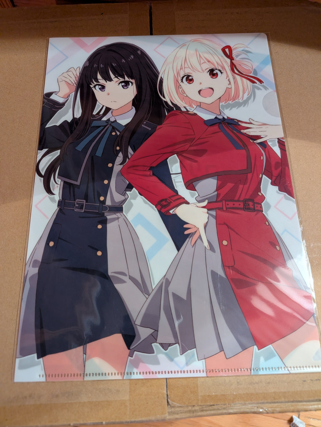 Lycoris Recoil - Inoue Takina - Nishikigi Chisato - Clear File (Movic) Lycoris Recoil - Inoue Takina - Nishikigi Chisato - Clear File