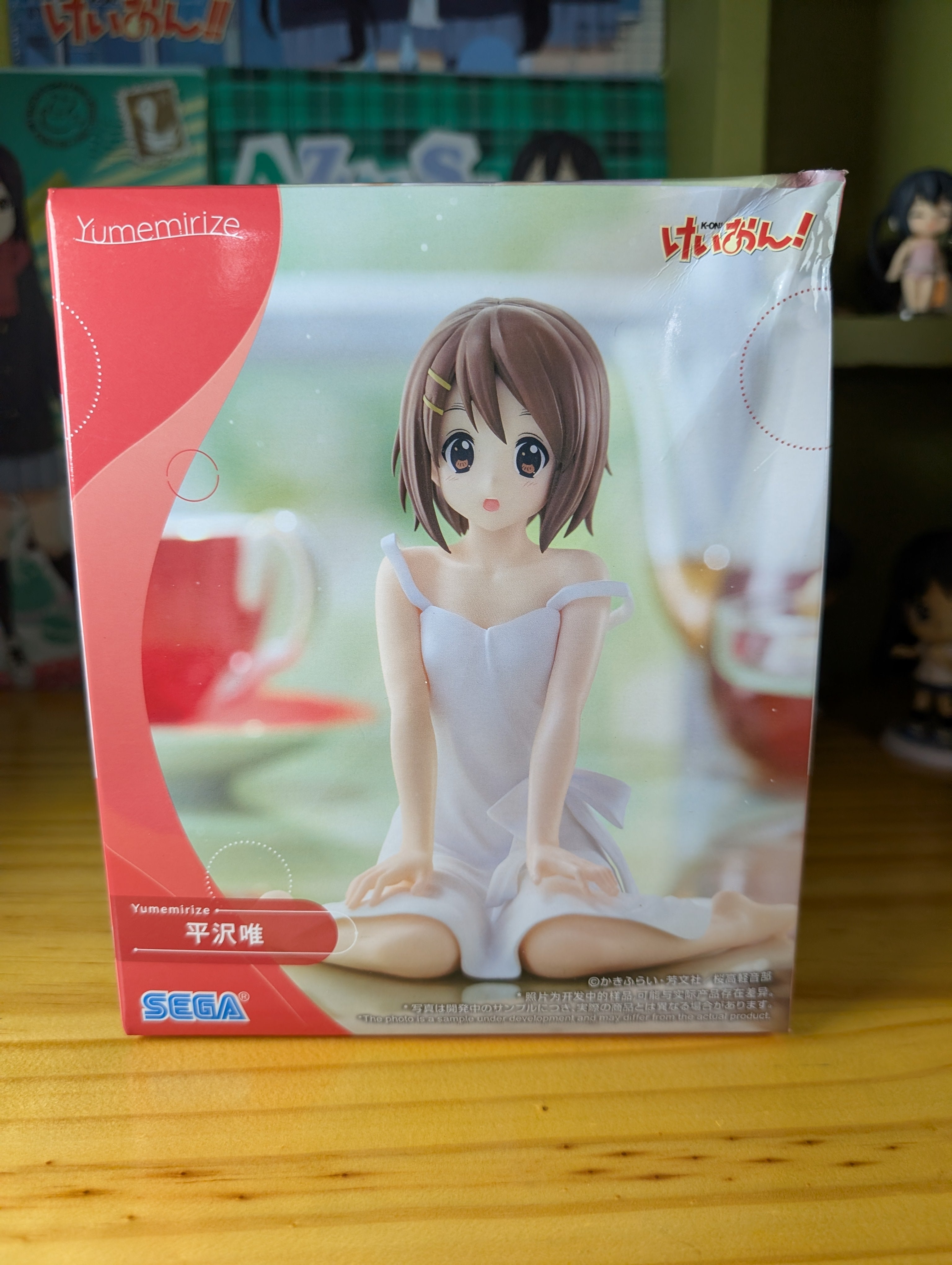 K-ON! - Hirasawa Yui - Yumemirize (Sega Fave) - box damaged